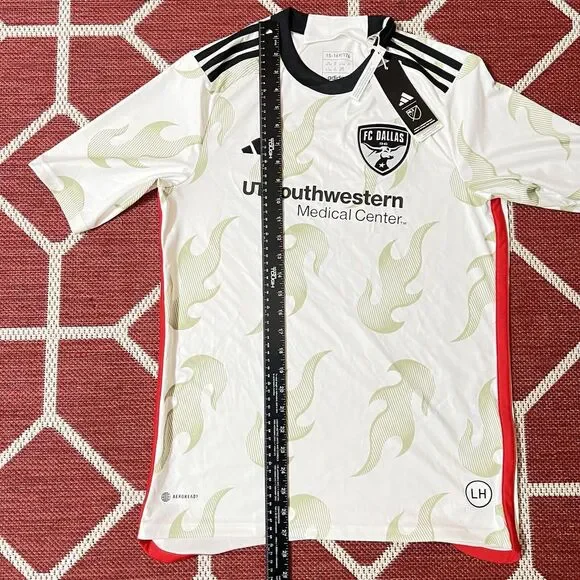 Kids Adidas FC Dallas Authentic 23/24 Away Jersey Youth Size XL 15-16Y
